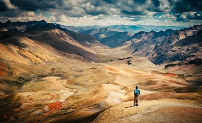 Peru, valley, landscape, mountains