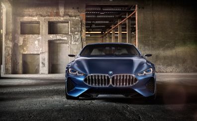 BMW Concept 8 Series, front view, luxury car, 4k