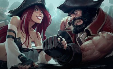 Pirates from league of legends video game artwork