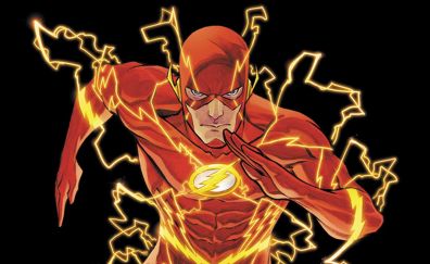 The flash, superhero, dc comics