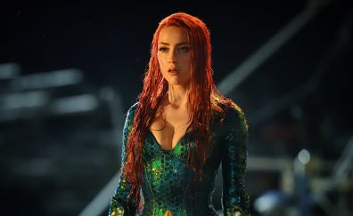 Amber Heard as Mera in Aquaman, movie