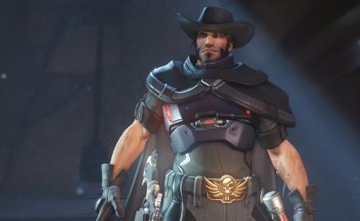 Video game, McCree, overwatch, game, hat
