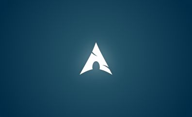 Linux, minimal, logo, arrow
