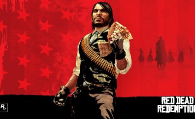 Red Dead Redemption, John Marston, video game