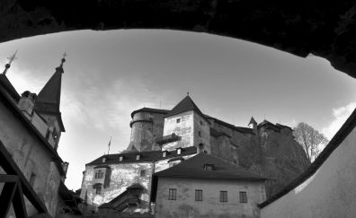 Castle monochrome