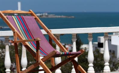 Chair, beach