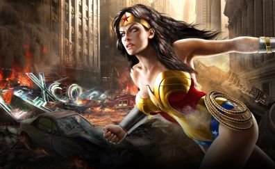 DC Universe Online game, wonder woman