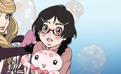 Kuranosuke Koibuchi, Tsukimi Kurashita, Princess Jellyfish, anime girls