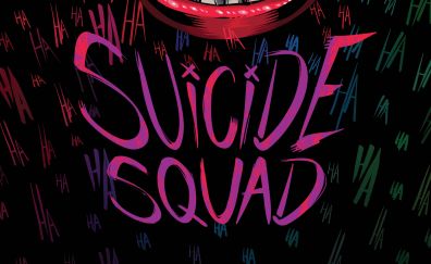 Suicide squad typography