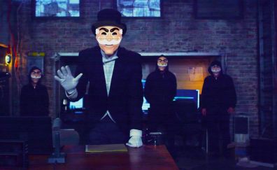 Mr Robot tv series, anonymous