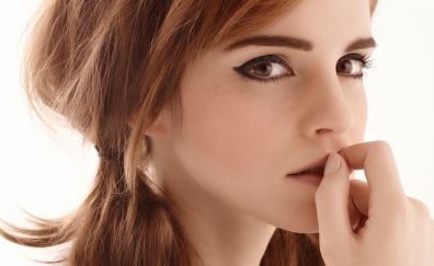 Actress, Emma Watson, makeup