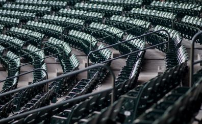 Chairs of stadium