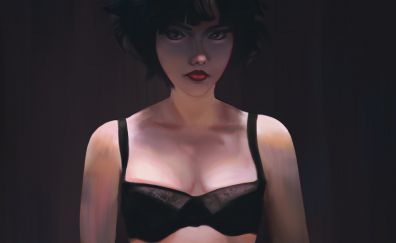 Ghost in the shell, anime, anime girl