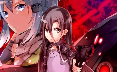 Anime girls, SAO, Sword Art Online