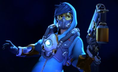 Mask, tracer, video game