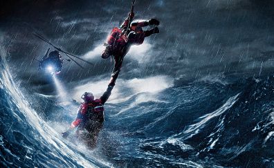 The Guardian, 2016 movie, storm, sea, helicopter