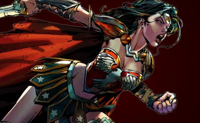 DC comics, wonder woman, superhero