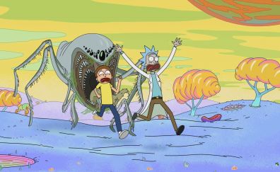Rick and Morty, tv show, cartoon, alien, creature