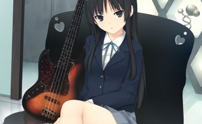 Mio Akiyama, K-ON!, anime girl