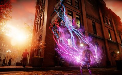 2016 Infamous second son and first light game