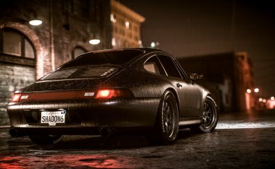 Need for Speed Payback, sports car, night, rain